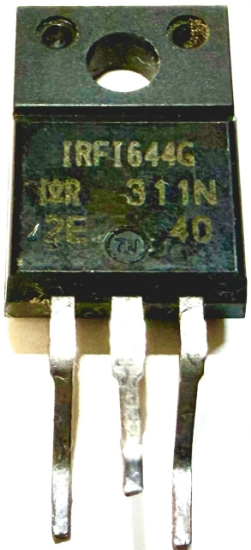 Picture of IRFI644G, 250V 7.9A, N Channel Power MOSFET High Voltage Switching 
