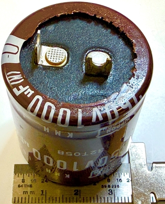 Picture of B43504A2108M, 32T058, 1000uF 250V, 1000mF 250V, 35x40mm
