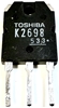 Picture of K2698, 2SK2698, NPN Chanel MOSFET, Original Toshiba MOSFET Transistor