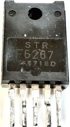 Picture of STRF6267, Power MOSFET Regulator IC, AC-DC Converter Regulator IC