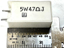 Picture of SQMW547RJ, 47 Ohm 5W, Original Ceramic Resistor 13x25x10