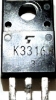 Picture of K3316, 2SK3316, 500V 5A, N Channel Switching Regulator MOSFET