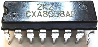 Picture of CXA8038AP, Resonance Mode Switching Regulator IC