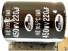 Picture of 220uF 450V, 220mf 450V, Capacitors 30x40mm