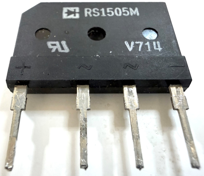 Picture of RS1505M, Bridge Rectifiers Diode 600V 15A