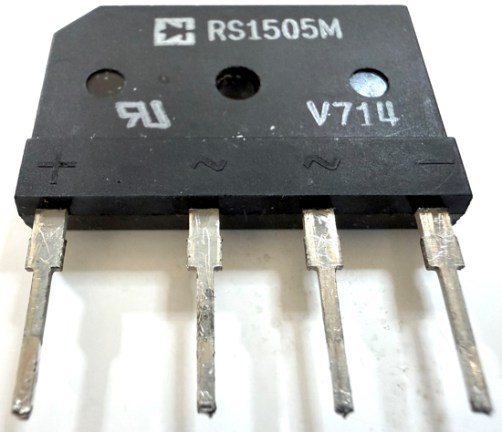Picture of RS1505M, Bridge Rectifiers Diode 600V 15A