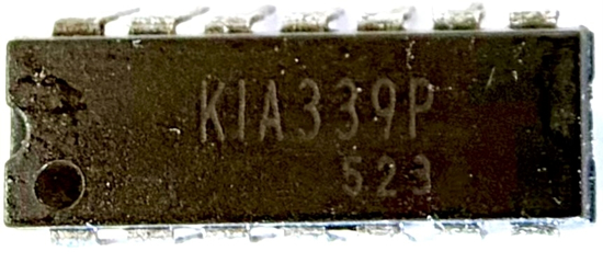 Picture of KIA339P, Bipolar Linear Integrated IC 14 Pins