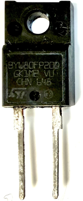 Picture of BYW80FP200, BYW80F-200, 200V 20A, High Efficiency Fast Recovery Rectifier Diode