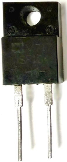 Picture of ISF104, IFS101, ISF107, V717, 600V 10A, Super Fast Rectifier