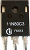 Picture of 11N80C3, N Channel MOSFET 800V 11A