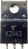 Picture of K2843, 2SK2843, 600V 10A, N Channel MOSFET   