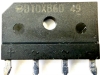 Picture of D10XB60, 800V 10A, Bridge Rectify Diode