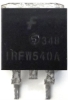 Picture of IRFW540A, 100V 28A, N Channel MOSFET