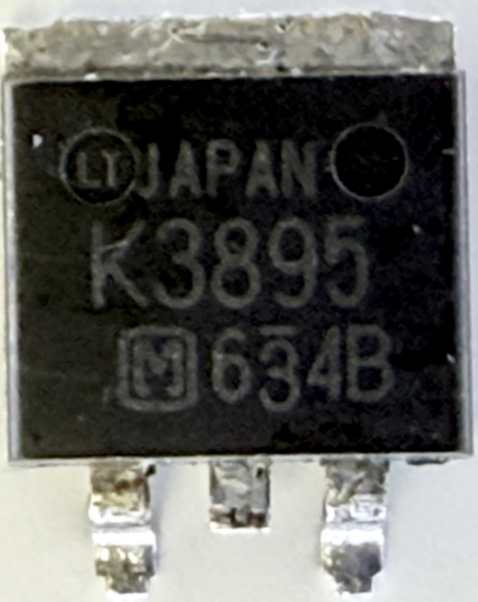 Picture of K3895, 2SK3895, 20V 2A, N Channel MOSFET