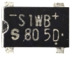 Picture of S1WB80, S1WB-S80, 800V 1.0A, Bridge Rectify Diode