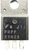 Picture of FDPF51N25, 250V 28A, N Channel MOSFET