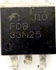 Picture of FDB33N25, 250V 16.5A, N Channel MOSFET