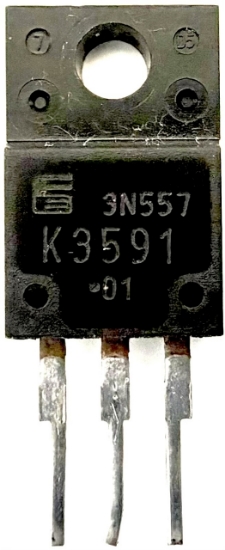 Picture of K3591, 2SK3591, 200V 45A, N Channel MOSFET