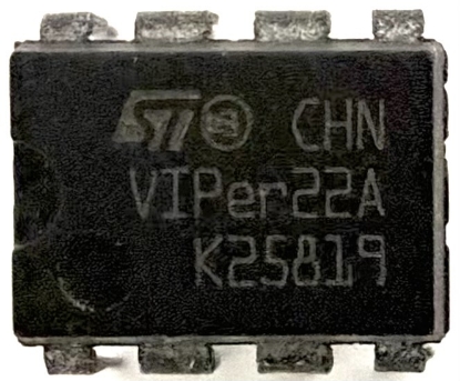 Picture of VIPER22A, Low Power Off Line Switching