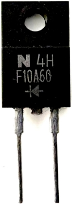 Picture of F10A60, 600V 10A, Fast Recovery Rectifier Diode