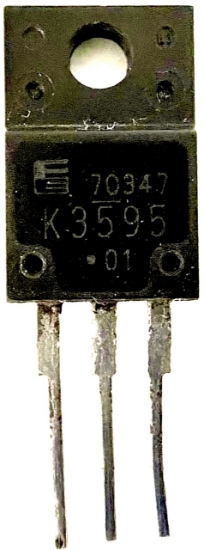 Picture of K3595, 2SK3595, 500V 15A, N Channel Silicon Power MOSFET