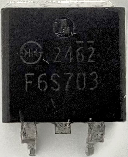 Picture of F6S703, MOSFET Metal Oxide Semiconductor Field Effect Transistor