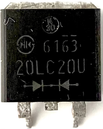 Picture of 20LC20U, 200V 20A Super Fast Recovery Rectifier Diode