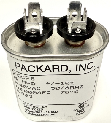 Picture of 5MFD 440VAC, 5mF 440VAC, 5uF 440VAC, POCF5, G22-819, 60x52x35mm