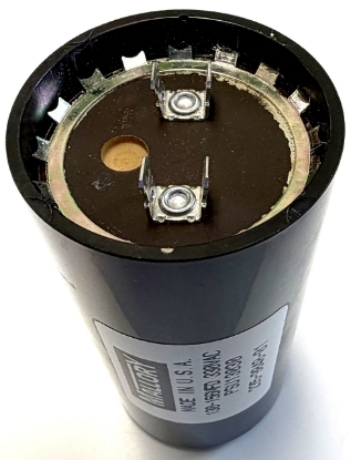 Picture of 130-156MFD 330VAC, PSU13030, 235-9848-01, PRMJ130, 110x53mm, Motor Start Capacitor