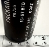 Picture of 56-67MFD 110-125VAC, 56-67uF 110-125V, 56-67mF 110-125V, PMJ56, 3629603, 70x37mm