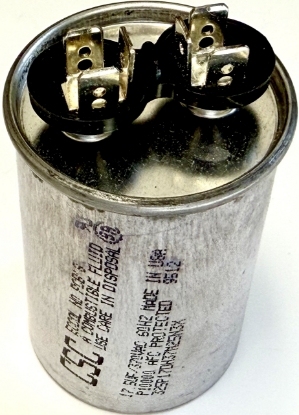 Picture of 17.5MFD 370VAC, 17.5uF 370V, 17.5mF 370V, PRC17.5, 66x47mm, Run  Capacitor