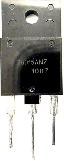 Picture of R6015ANZ, 600V 15A, N Channel MOSFET, High Speed Switching   