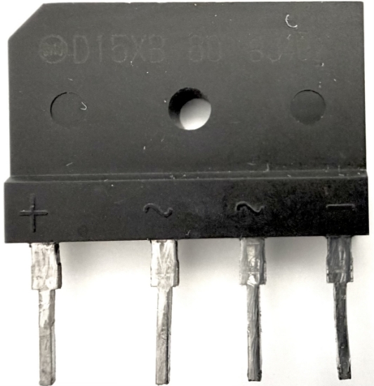Picture of D15XB80, 800V 15A, Bridge Rectifier Diode