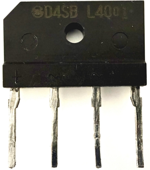 Picture of D4SBL40, 400V 4A, Super Fast Recovery Bridge Rectifier Diode