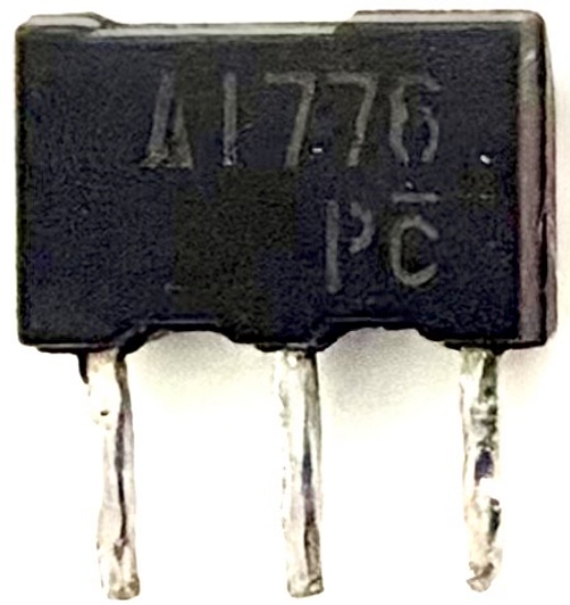 Picture of A1776, 2SA1776, -400V -0.5A, PNP High Voltage Switching Transistor