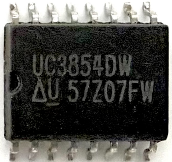 Picture of UC3854DW, Power Factor Correction, SOIC 16