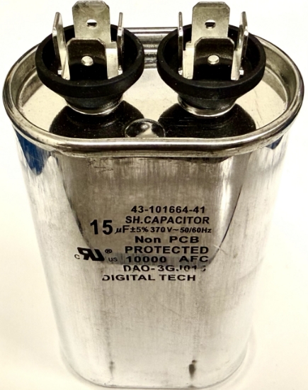 Picture of 15MFD 370V, 15MF 370V, 15uF 370V, G21-897, POC15-1, 90x52x34mm