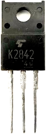 Picture of K2842, 2SK2842, 500V 12A, N Channel High Speed Current Switching MOSFET
