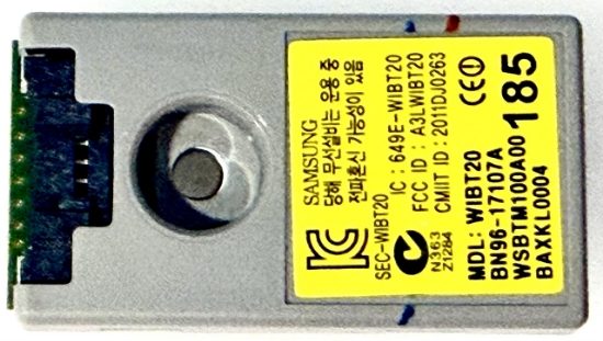 Picture of BN96-17107A, BN96-17107B, SEC-WIBT20, WIBT20, UN46D6900WFXZA, UN46ES6100FXZA, UN55D6900WFXZA, UN55D7000LFXZA, UN55D8000YFXZA, UN60D7000VFXZA, UN60D8000YFXZA, UN65D8000XFXZA