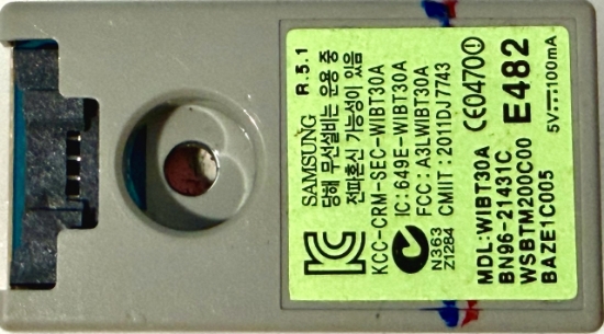 Picture of BN96-21431C, BN96-21431A, WIBT30A, WSBTM200C00, PN51E440A2FXZA, PN64E8000GFXZA, PN64E7000FFXZA, PN64E550D1FXZA, PN60E8000GFXZA, PN60E7000FFXZA, PN60E6500EFXZA, PN60E550D1FXZA, PN51E8000GFXZA, PN51E7000FFXZA, PN51E6500EFXZA, PN51E550D1FXZA, PN51E490B4FXZA, UN75ES9000FXZA