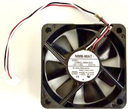 Picture of 2406GL-04W-B29, 12VDC 0.072A, NMB-MAT 60x60x15mm