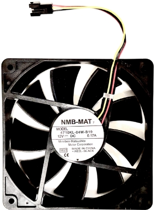 Picture of 4710KL-04W-B19, 12VDC 0.17A, NMB-MAT 120x120x25mm