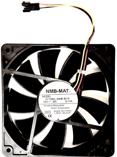 Picture of 4710KL-04W-B19, 12VDC 0.17A, NMB-MAT 120x120x25mm