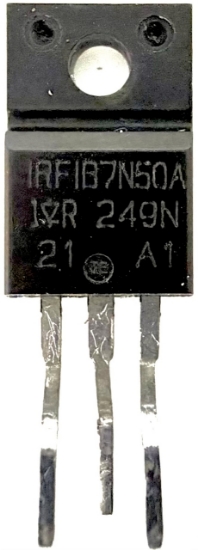 Picture of IRFIB7N50A, 500V 6.6A, High Current Power Switching N Channel MOSFET