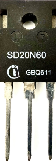 Picture of SD20N60, 600V 20A, High Voltage N Channel Power MOSFET