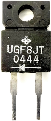 Picture of UGF8JT, 600V 8A, High Voltage Ultrafast Recovery Rectifier Dioxide