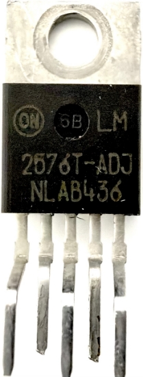 Picture of LM2576T-ADJ, Step Down Voltage Regulator IC