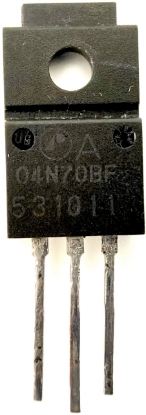 Picture of 04N70BF, 700V 4A, High Performance N Channel Enhancement Mode Power MOSFET