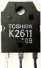 Picture of K2611, 2SK2611, 900V 9A, High Power, N Channel MOSFET, DC, DC Converter