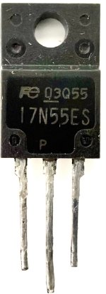Picture of 17N55ES, FMV17N55ES, 550V 17A, N-Channel Enhancement MOSFET